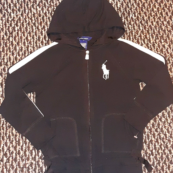 ☆Last Chance☆RALPH LAUREN Kids Zip Jacket/Hoodie☆Size 5☆NEW☆ - Picture 1 of 16